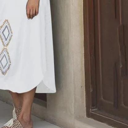 Fashion Summer Ruffles Sleeve Backless Midi Dress Sundress Plus Size caftan 2019