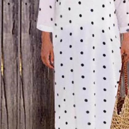 Dress 2019 New Fashion Women Summer caftan Split Hem Baoggyi Dress