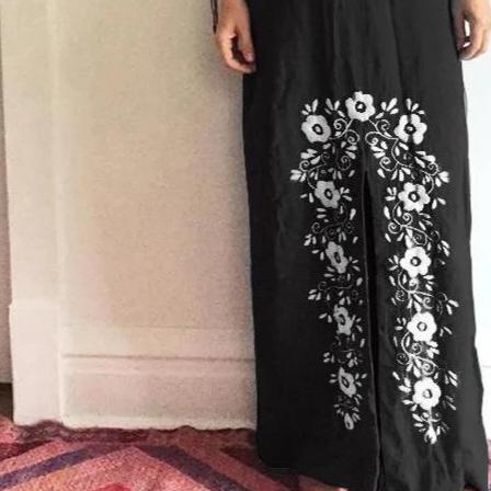 Plus Size Summer  Dress caftan 2019 Celmia Casual Batwing Sleeve Deep Plus Size High Split Party Dress