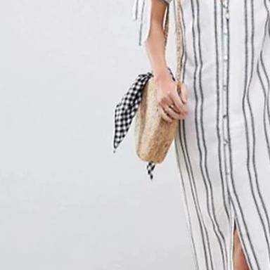 Dress Women  Long Dress Celmiia 2019 Summer Short Sleeve Casual Button Split